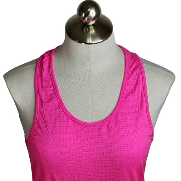 Zyia Active Seamless Copper Charged Tank Top Women's Large Hot Pink - Picture 2 of 8